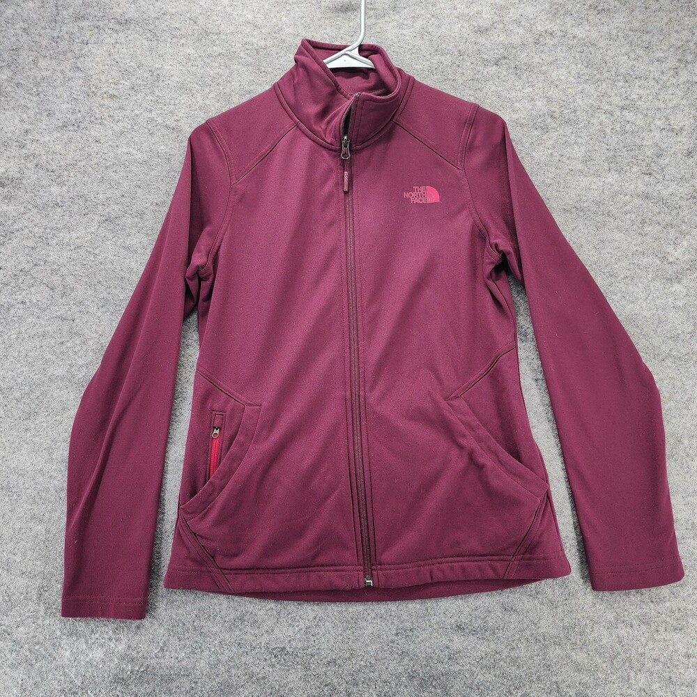 The North Face Jacket Womens Small Full Zip Long Sleeve Red